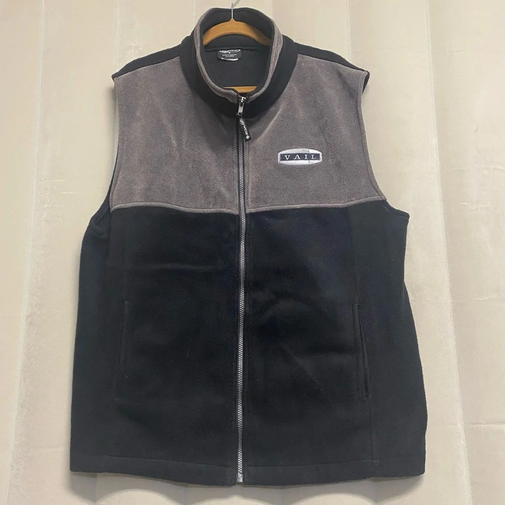 Anywear Men’s Vest XL-XXL Canada Vail Fleece Gorpcore Campcore Finance Bro